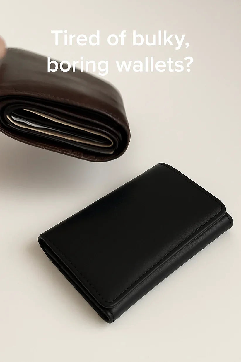 Trifold Mens Premium Wallet