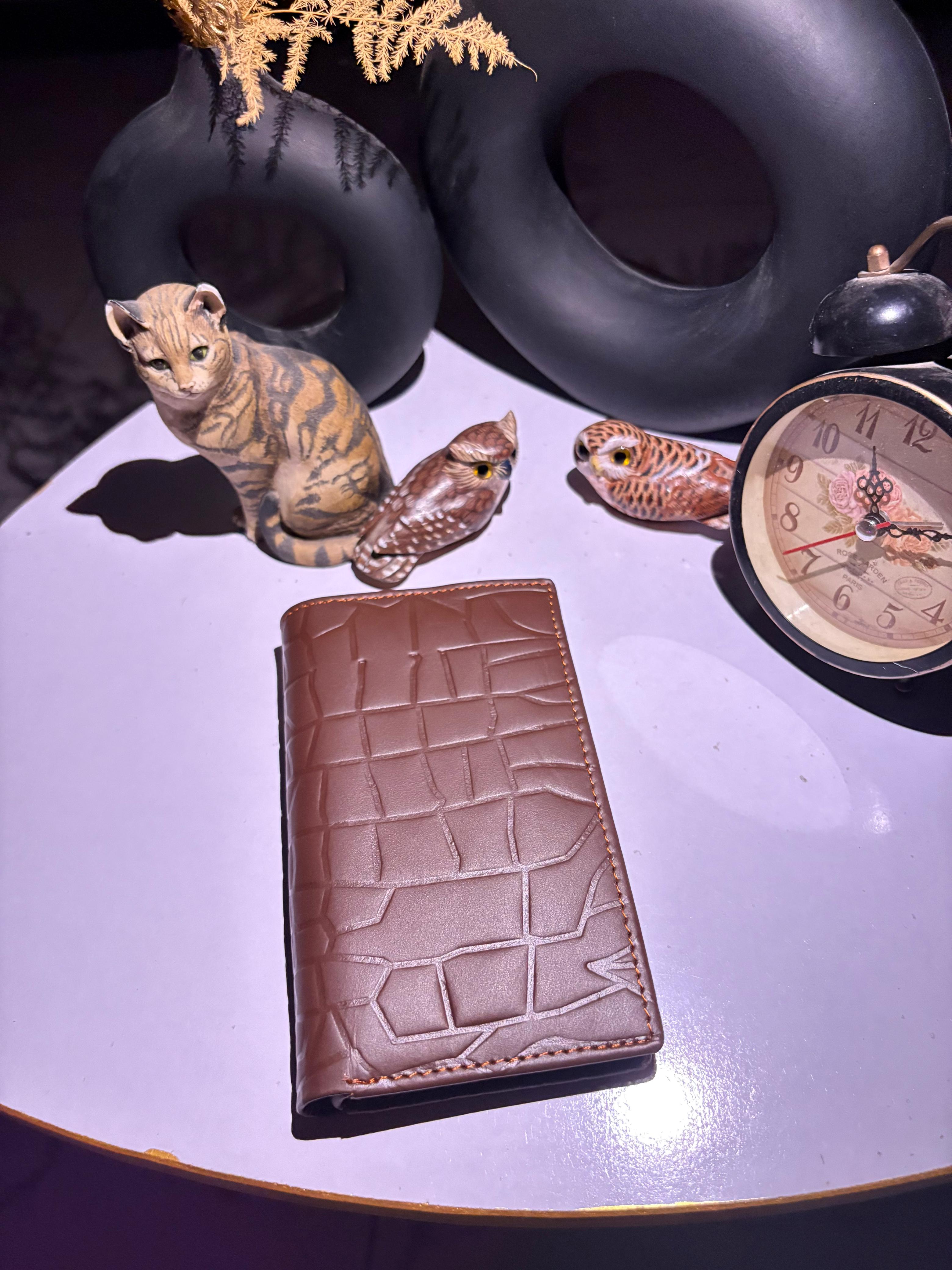 Wallet Crocodile Leather | Multi Card & Money Holder