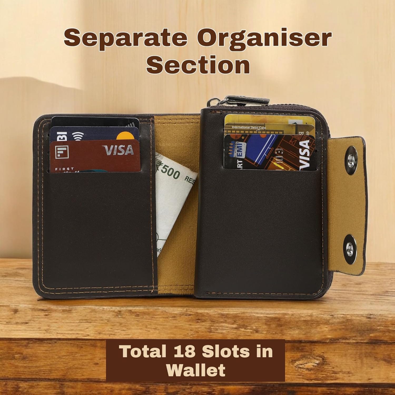 Smart Wallet  Modern Design Pocket Friendly Size